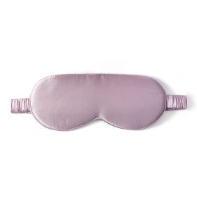 Silk Double-sided Silk Eye Mask (Option: Lotus Pink)