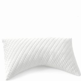 Broken Memory Cotton Pillow Home Bedroom (Option: White-King)